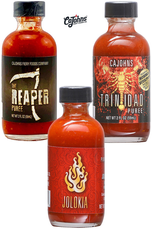 CaJohn's heißeste Pürees Geschenkset, 3/2oz