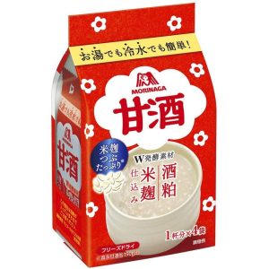 Morinaga Freeze getrockneter Amazake Reis trinken 4 Portionen