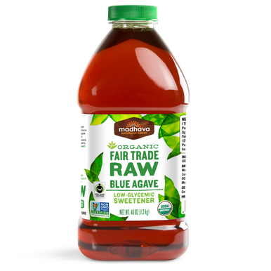 Madhava Raw Bio Agave Nectar, 46 Unzen. (Packung mit 4)