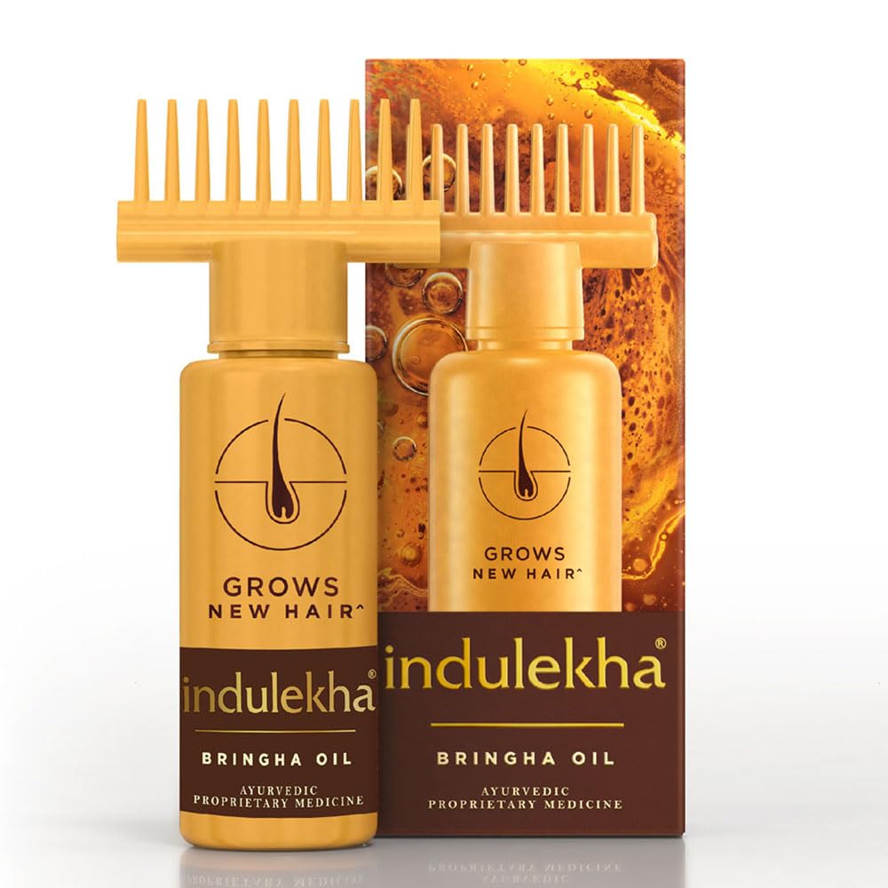 Indulekha Bringha Haaröl Selfie Flasche, 100ml