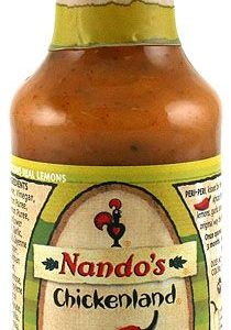 Nando’s extra milde Zitrone peri peri scharfe Sauce, 4.7oz.