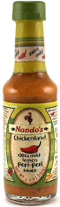 Nando's Extra Milde Zitrone Peri Peri Chilisauce, 4,7 Unzen