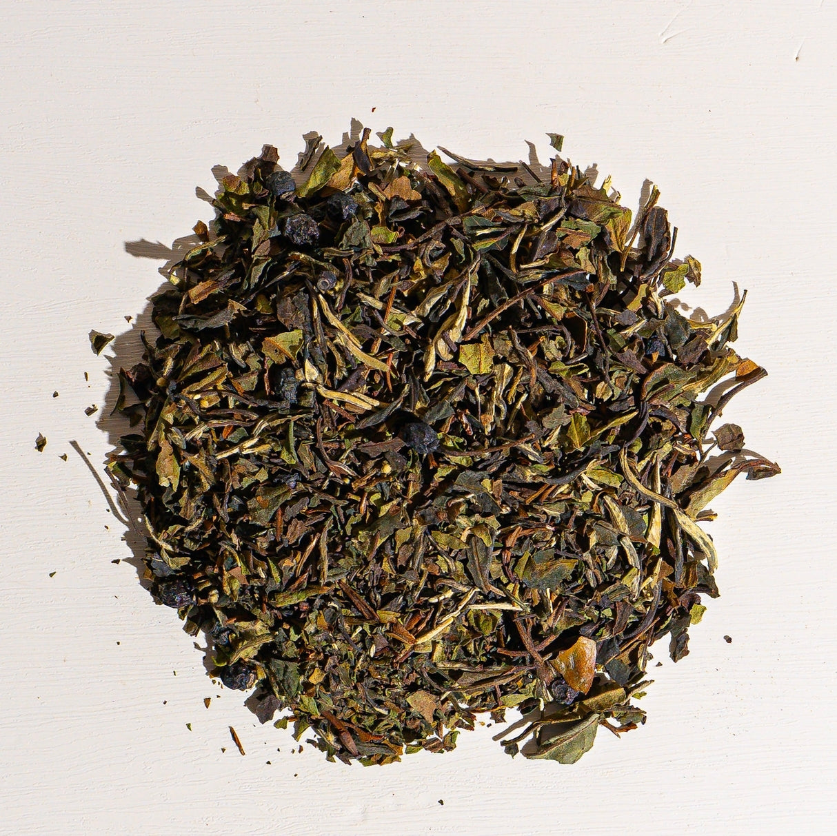 Blaubeer-Zitrone weißer Tee