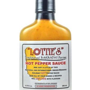 Lottie’s Traditional Barbados Gelbe Paprikasauce, 6,75 Unzen.