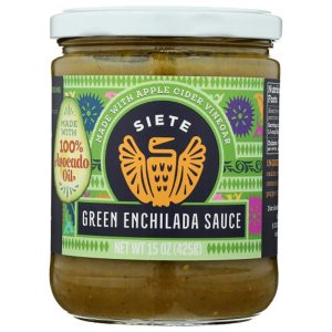 Siete grüne Enchilada-Sauce, – 15oz