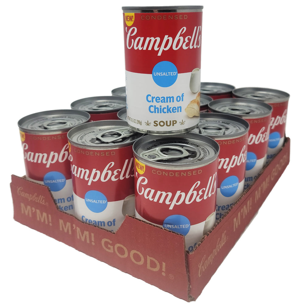 CASE OF 12 – Campbells kondensierte, ungesalzene Sahne der Hühnersuppe -10.5