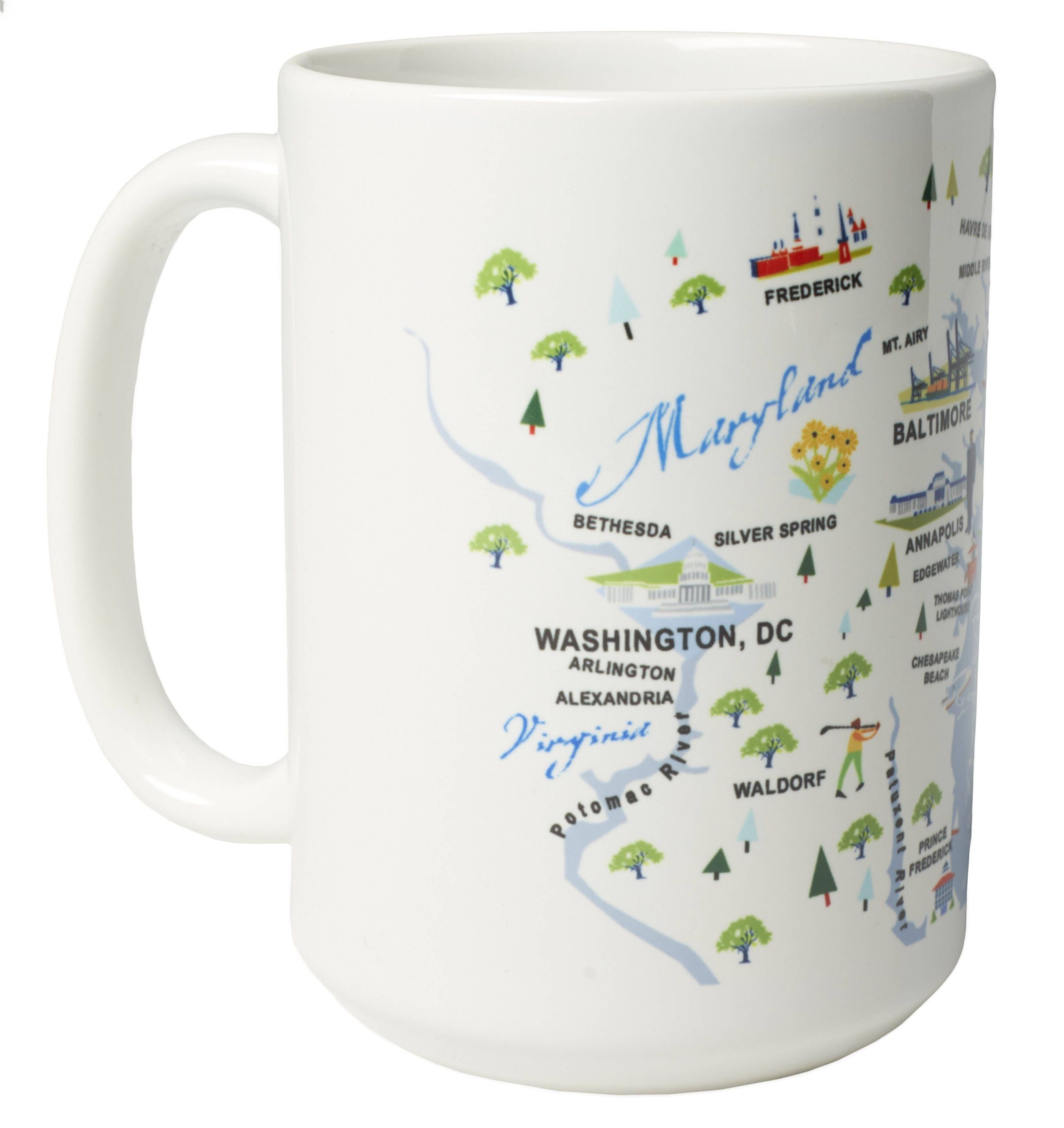 Galleyware – Chesapeake Bay 15 oz. Keramik Tasse