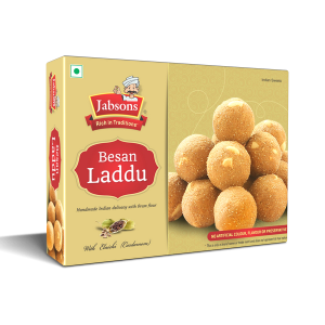 Jabsons süßen besan laddoo, traditionelle laddu, – 400g