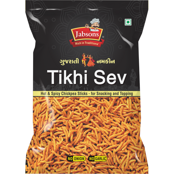 Jabsons Thikhi Sev (scharf Sev), 200g BEST VOR 31. OKTOBER 2024