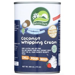 Nature’s Charm Sahne Kokosnuss Schlagen, – 15oz