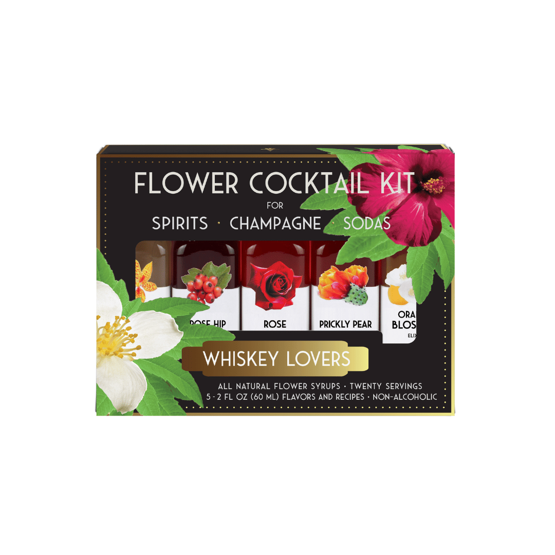 Mit Blumenmuster Elixir Co. – Cocktailset für Whiskyliebhaber