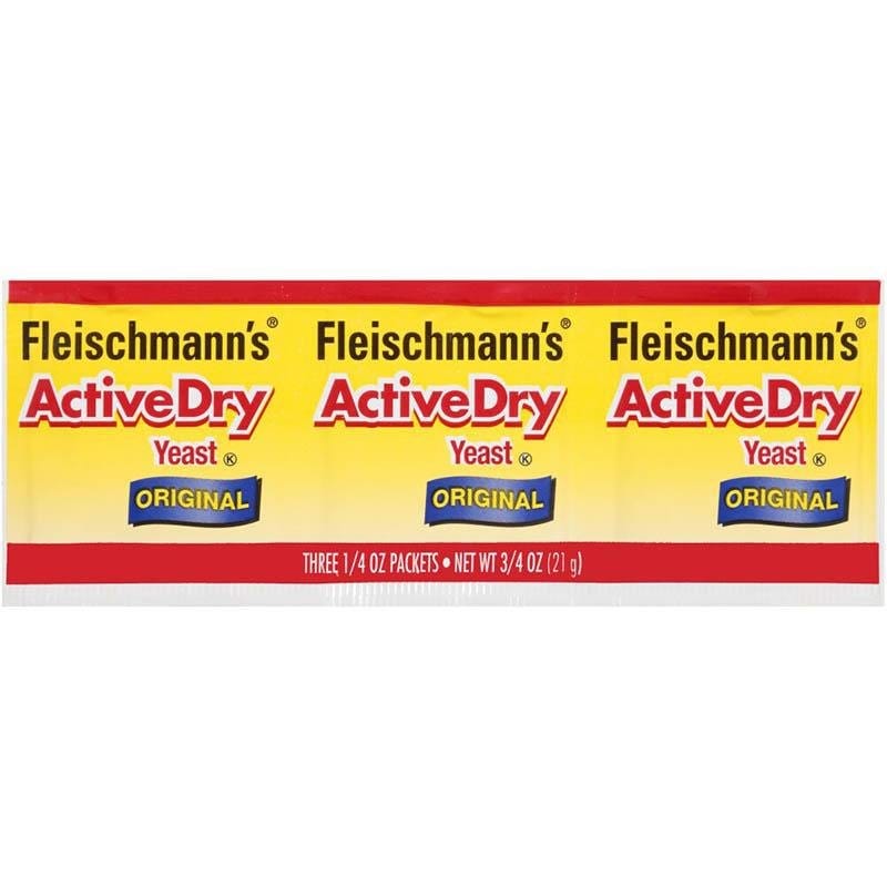 Fleischmann's Active Dry Yeast Original 3er Packets