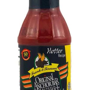 Anchor Bar Original Buffalo Wing Soße, Hotter. – 12oz