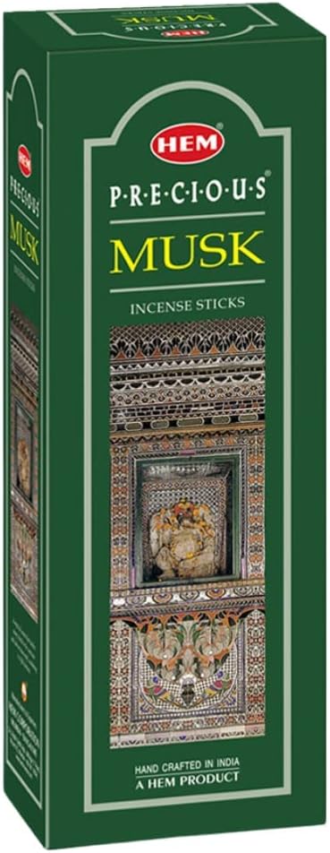 HEM Precious Musk Räucherstäbchen – 120 Sticks insgesamt
