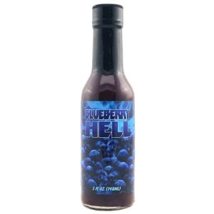 scharfe Sauce hellfire Heidelbeere Hölle Schnitter 5 Unzen Hitze 6 $11,98