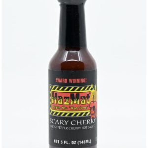 scharfe Sauce Hazmat gruselig Kirsche Geist Pfeffer Scovie Gewinner 5 Unzen Hitze 8 $