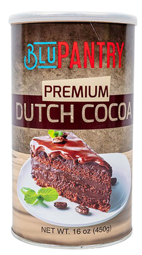 BluPantry Premium Niederländischer Kakao, koscher für Pessach, 16 oz