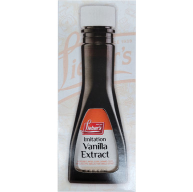 Lieber's Imitation Vanille Extrakt, koscher für Passah, 2 Fl oz