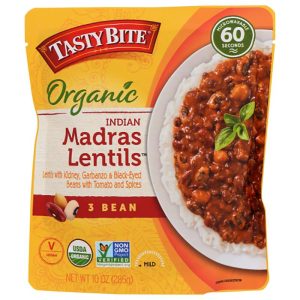 Tasty Bite – Indian Madras Linsen 3 Bohne, – 10oz