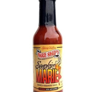 scharfe Sauce smokin smikin maie geräuchert habanero belize 5 Unzen Hitze 7