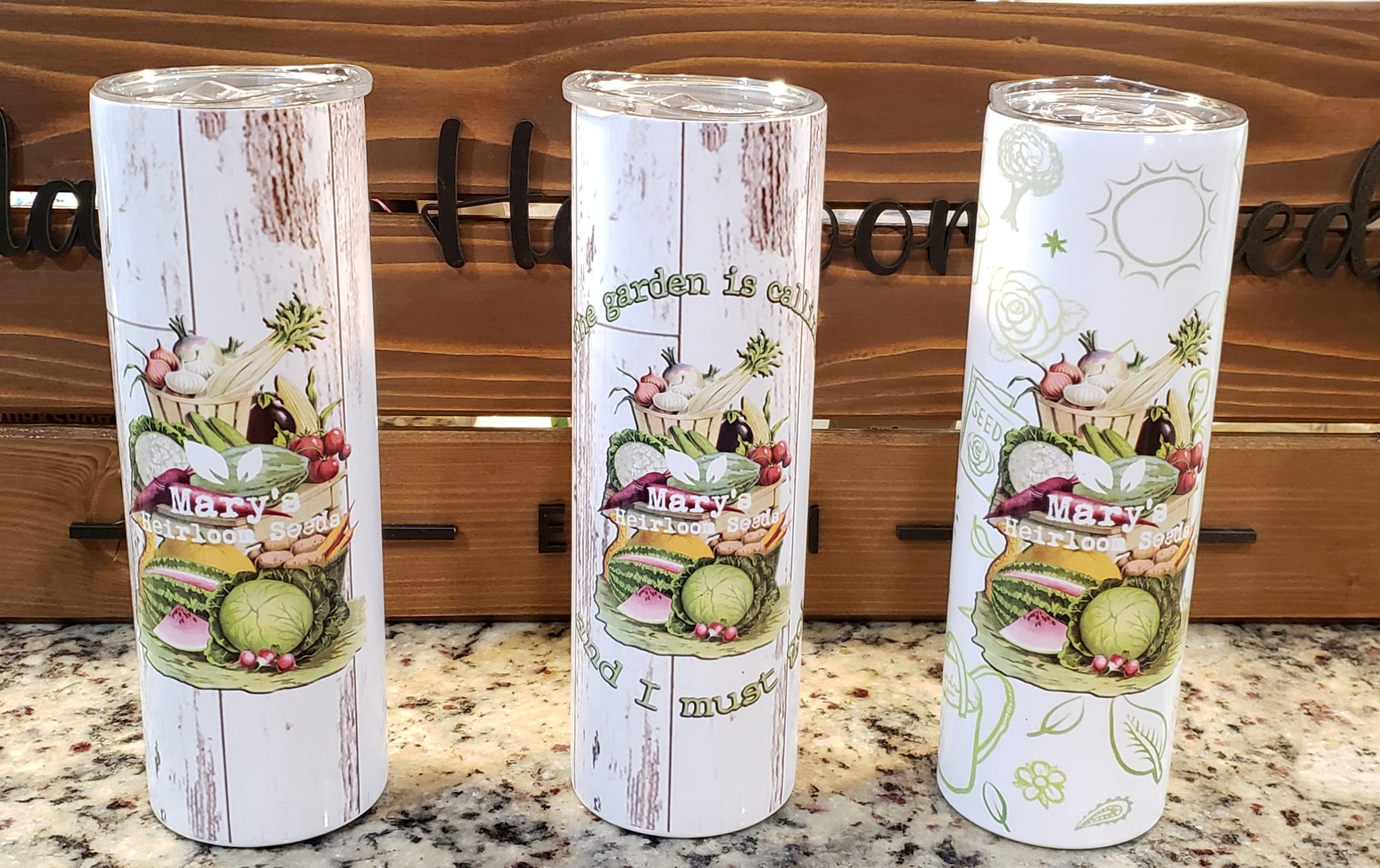 Mary's Heirloom Seeds 30 Unzen Tumbler