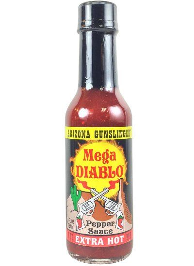 Arizona Gunslinger Mega Diablo Extra Scharfe Pfeffersauce, 5oz