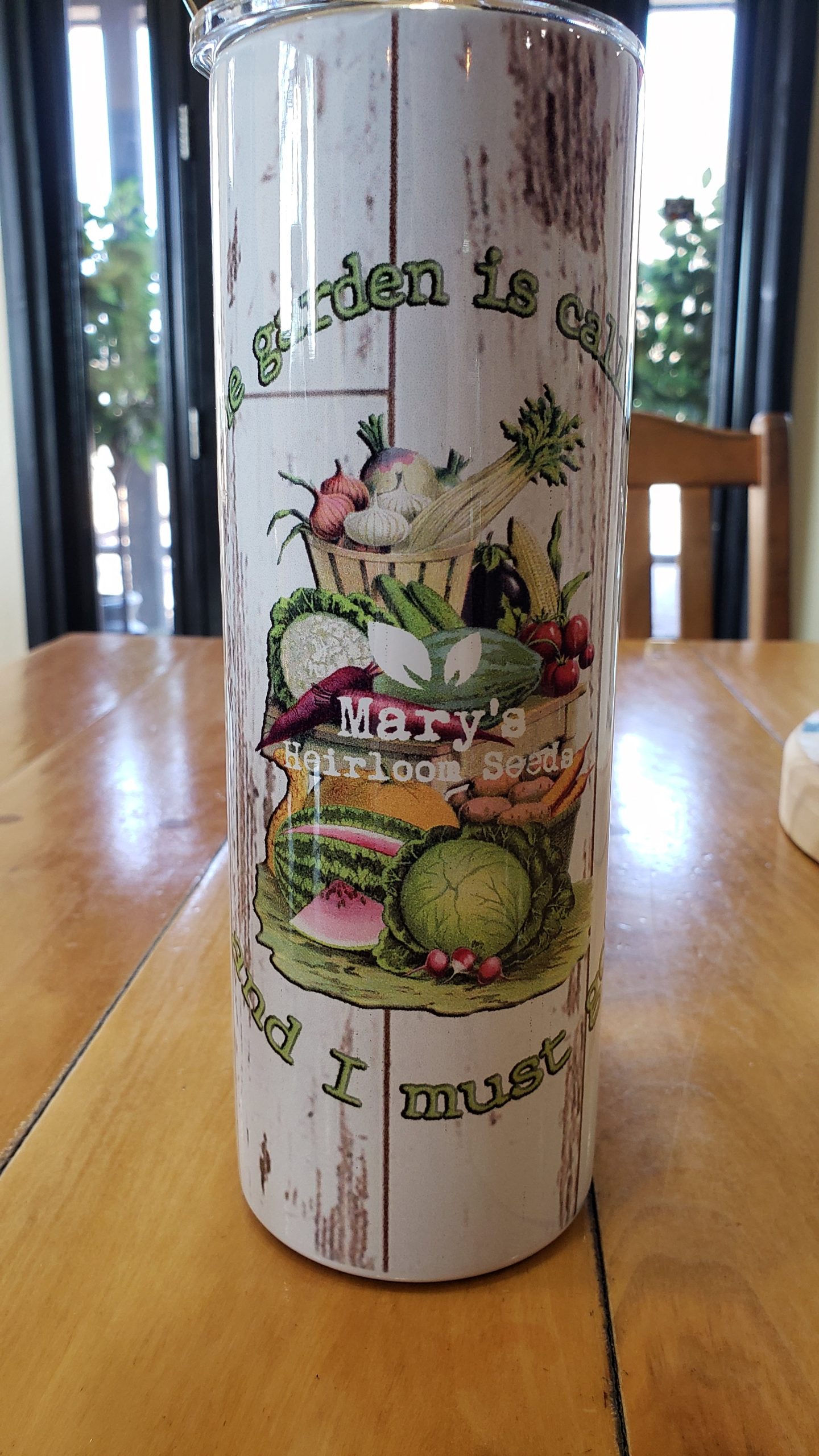 Mary's Heirloom Seeds 20 Unzen Tumbler