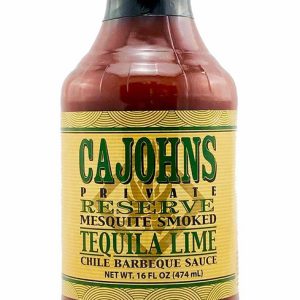 CaJohn’s Mesquite geräuchert Tequila Lime Chile Barbeque Soße. – 16oz