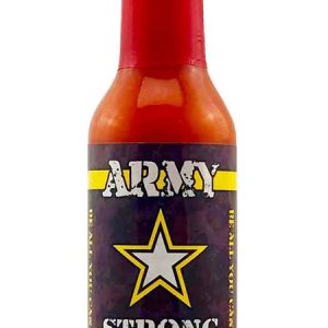 Army Strong Habanero Gourmet scharfe Sauce. – 5oz