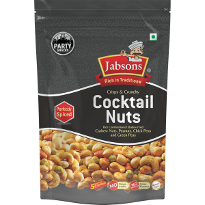 Jabsons Namkeen-Cocktailnüsse, – 120g