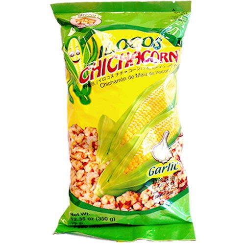 Ilocos Chichacorn – Knoblauch – Chicharron de Maiz de Illocos – 350 G