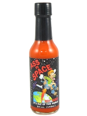 Arsch im Raum Chilisauce