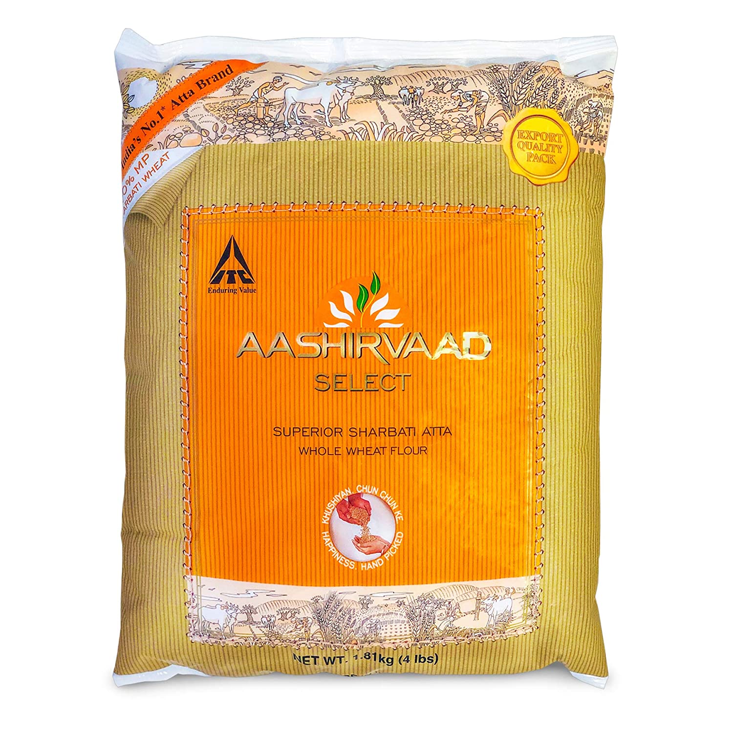 Aashirvaad Superior Sharbati Vollkorn Atta