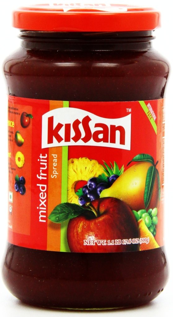 Kissan Gemischte Fruchtaufstrich 17.6oz(500g)