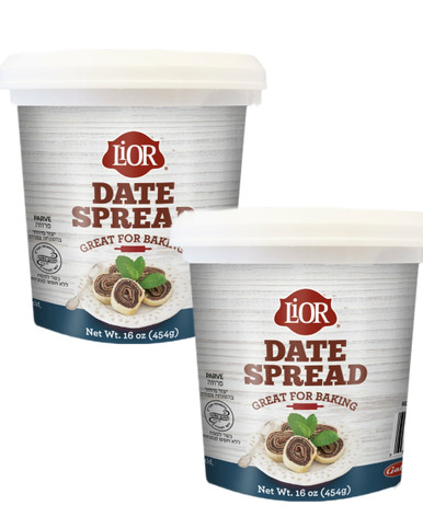 Lior Datumsaufstrich, 16 oz (Packung mit 2)