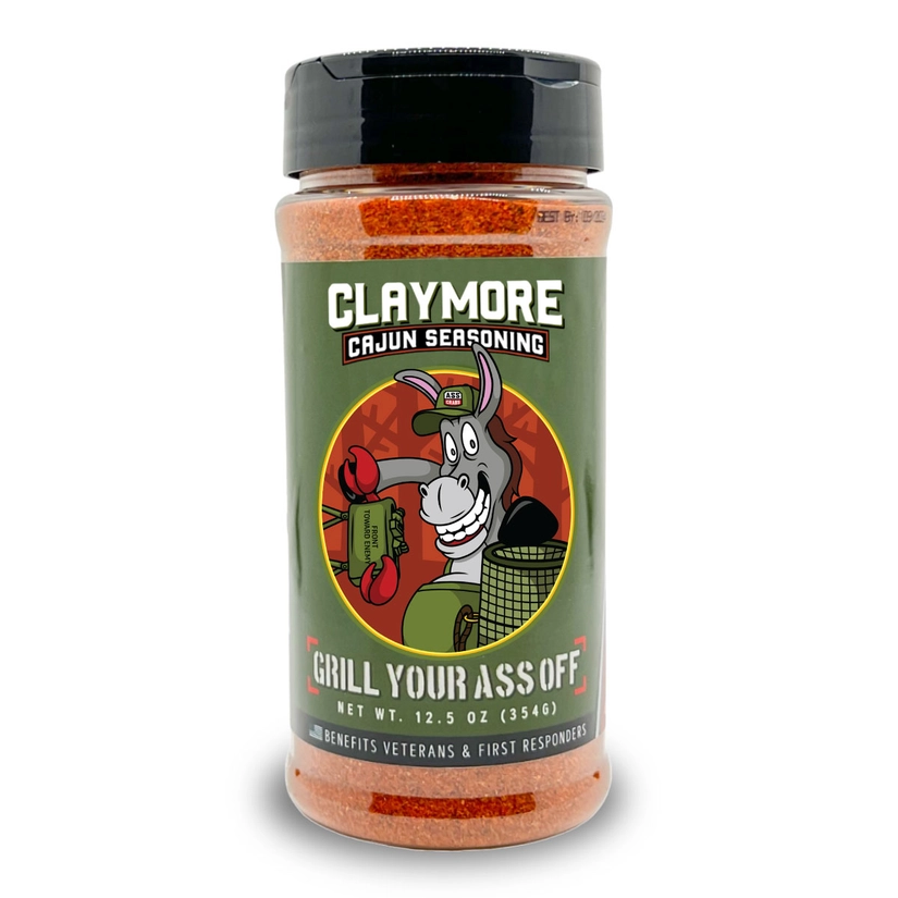 Grillen Sie Ihren Arsch von Claymore Cajun Gewürz