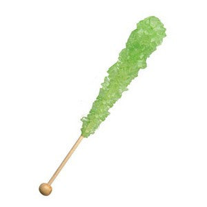 Rock Süßigkeiten Sticks (6) – Schwarz