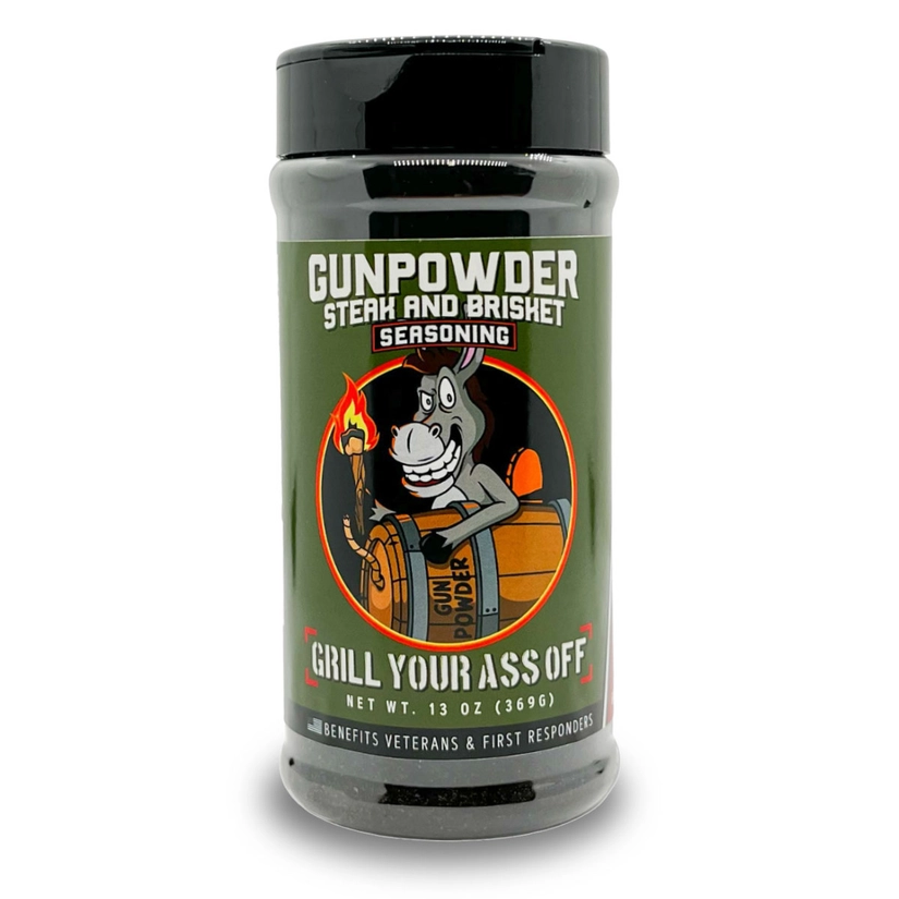 Grillen Sie Ihren Arsch Gunpowder Steak und Brisket Gewürz