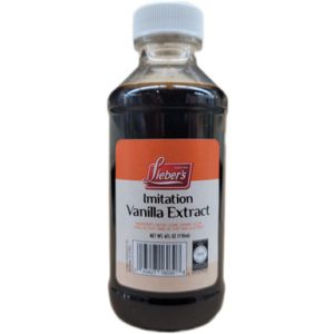 Lieber’s Imitation Vanille-Extrakt, koscher für Passover, 4 Liter
