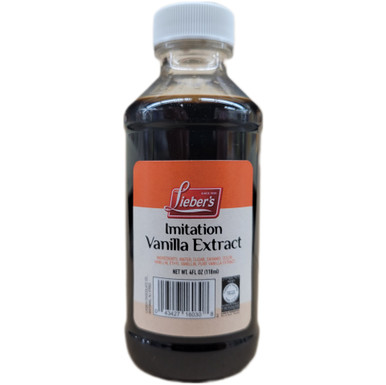 Lieber's Imitation Vanille Extrakt, koscher für Passah, 4 Fl oz