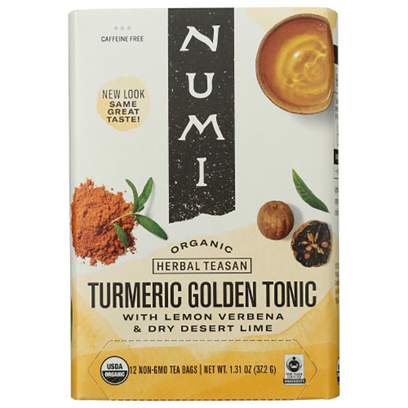 Numi Tee – Golden Tonic Kurkuma Tee, 1.31oz