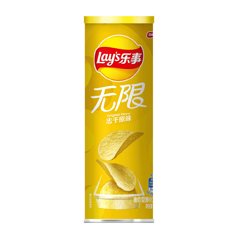 Lay's Infinity Serie Dosen Kartoffelchips 104g