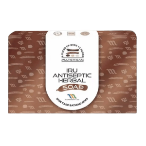 IRU Antiseptic Kräuterseife für Hautpflege & Makelpflege