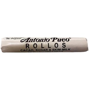 Antonio Pueo – Rollos – Kakao, Zucker & Magermilch – 8 Tabletten – Silber / Weiß – Premium-Zutat – 200 G