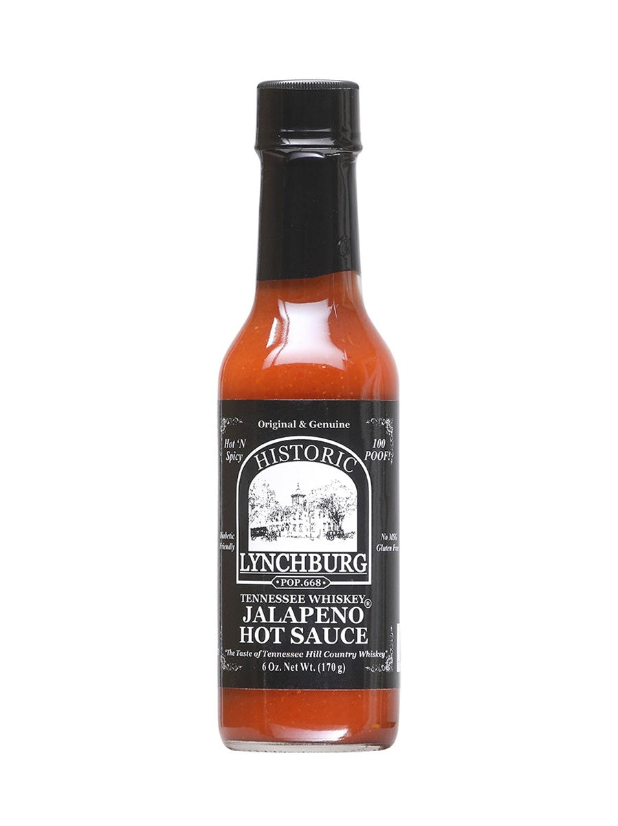 Chilisauce Lynchburg Tennessee Whiskey Jalapeño 6 oz Hitze 6