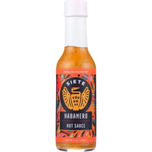 Siete scharfe Sauce Habanero, – 5oz