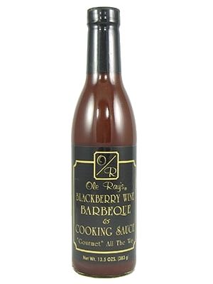 Ole Ray's Brombeere Wein BBQ und Kochsauce, 13,5 Unzen