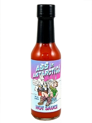 Arsch In der Antarktis Chilisauce