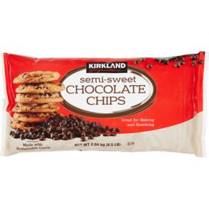Kirkland Signature Schokoladenchips, halbsüß, 4,5 lbs
