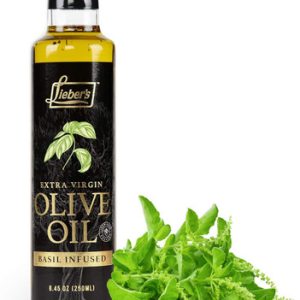 Lieber’s Basilikum Infused Olivenöl extra vergine, 8,45 oz.